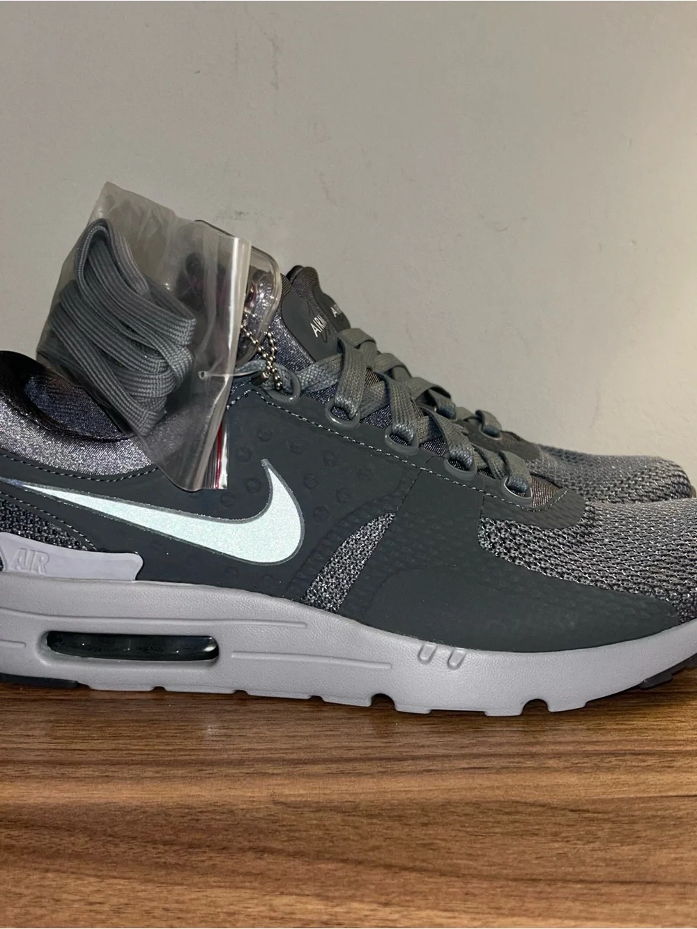 Nike Air Max Zero Cool/Wolf Grey Running Shoes Sneakers Men’s Size 13 789695-003